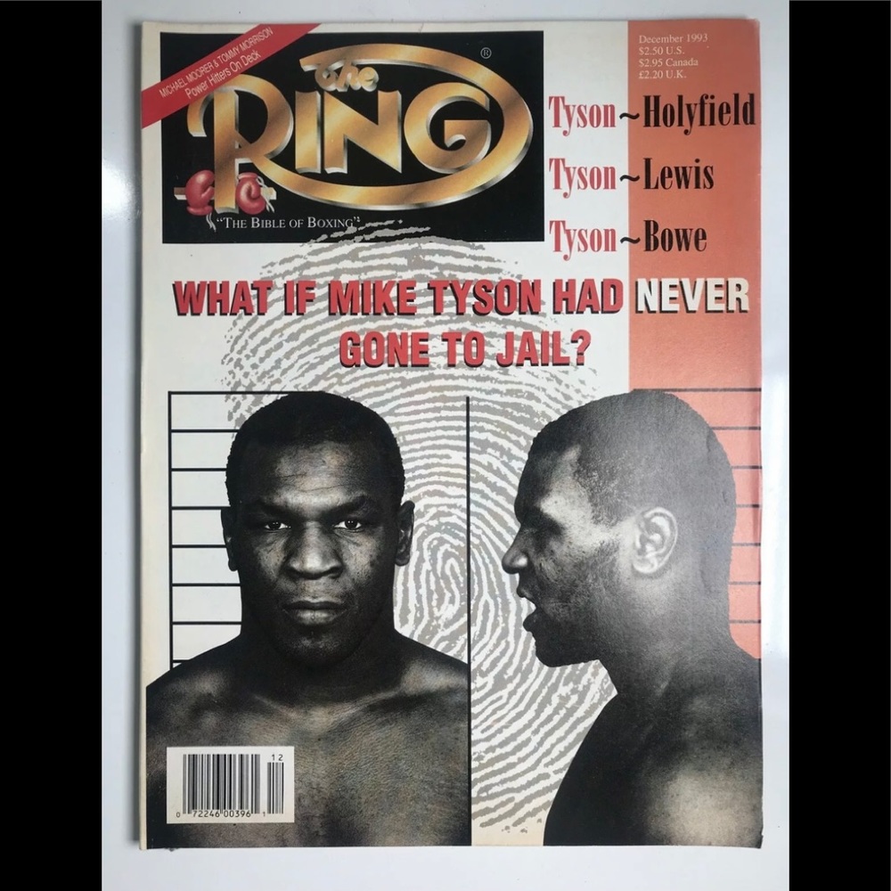 The Ring Boxing Magazine December 1993 Mike Tyson